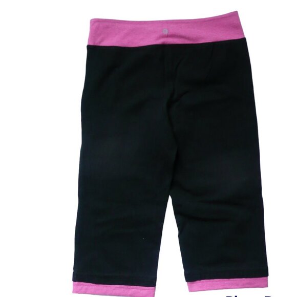 Hyba Women's Cropped Leggings Pants Size S/P Activewear Stretchy Running Yoga - Picture 4 of 6